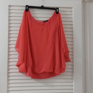 Coral shirt